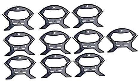 SHOWERORO 10st Wickler Aufwicklung Für Verlängerungskabel Line-Seil-Organizer Kabelaufwicklung Für Ohrhörer USB-kabelaufwicklung Datenkabelschutz Spulenhalter Kabel-Organizer Handy Suite