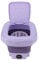 gernie Machine à Laver Portable 11L, Mini Machine à Laver Pliante 110-240V, Automatique, 3 Modes de Synchronisation pour Camping-car (Prise UE 100-240 V)