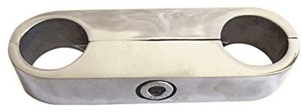 VEIBAO Marine 25mm Rundrohrgriff Markise Edelstahlrohr Verbindungsteile Schiff Schnellboot Fischerboot Ersatzteile Marine-Hardware