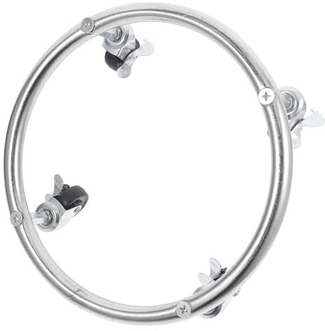 Warmhm Gasflaschenhalterung Mit Rädern Und Bremse Beweglicher Propangasflaschenständer Aus Robusten Materialien Sicherer Halt Für Gasflaschen Im Restaurant Oder Zuhause