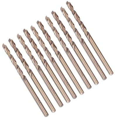 Juego de brocas de cobalto M35 Juego de brocas HSS CO Brocas de carburo para acero endurecido para taladrar en acero inoxidable 3,0 mm (3.2mm)