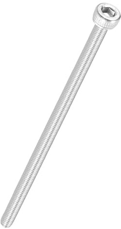 Kozelo Socket Head Cap Screws M3-0.5x65mm 304 Stainless Steel Silver 10pcs | Allen Socket Drive for Electrical Motor 3D Printing Fan Engine Replacement Use