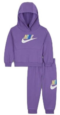 Nike 66L135-U89 NKN Club Fleece Set Viola 24 Mesi