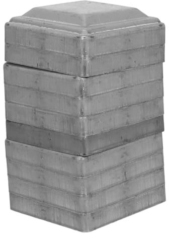 WHAMVOX 10stücke Pfostenkappen Einfache Installation Und Robuste Schutzkappen Für Zaun Und Deckpfosten Dekorative Und Langlebige Lösungen Für Außenanwendungen