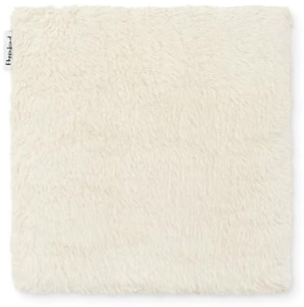Ehrenkind® Wärmekissen Quadrat aus 100% Bio-Baumwolle Teddy-Stoff | Kirschkernkissen für Babys & Kinder | Natürliches Wärme- & Kühlkissen | Quadratisch Natur 25 × 25 cm | Made in Europe