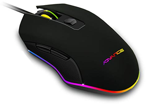 Advance Souris Filaire Gamer GTA 210 RGB (Schwarz)