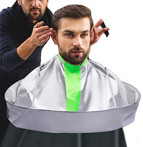SZHSTC Professional Hair Cutting Cape Salon Barber Cape Waterproof Haircut Umbrella Catcher Hairdresser Gown Apron Men Women Hairdressing Supplies