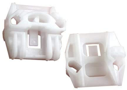 FINAO AUTOPARTS® – 2 clips grapas de reparación de elevalunas para Seat, Volkswagen y Peugeot