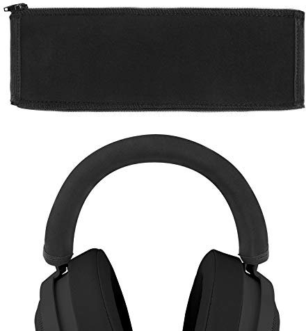 Geekria Headband Cover Compatible with Razer Kraken 7.1 v2, Kraken 7.1, Kraken Pro V2 Headphones, Sweat Cover, Replacement Repair Part, Easy DIY Installation (Black)