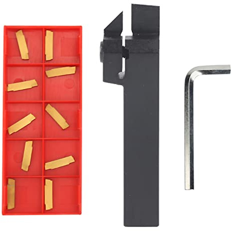 Porte-Outil de Tour CNC MGEHR1616-2, 100mm, 10PCS Plaquettes MGMN200-G +