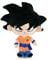 Play by Play - Goku Dragon Ball Plüschtier, 31 cm, Mehrfarbig (116805)