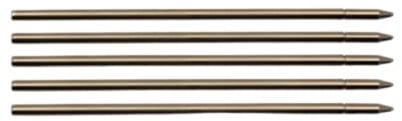 5 x recharges d'encre noire Mini Micro Pen Type de pointe D1 de 0,8 mm. Compatible avec les stylos électromagnétiques : Wacom, Lenovo Yoga Book, Youdao, Xiaomi, Lianxiang et bien d'autres