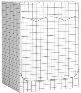 HOTTHWXX Washer/Dryer Cover Sunscreen Dustproof Cover, Front-loading Washing Machine Universal Cover, Suitable for Over 4-12KG (Color : C, Size : 60*(58-68)*85cm)