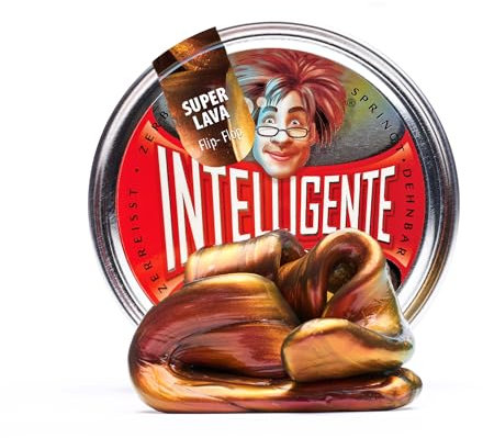 Intelligente Knete - Das Original! Super-Lava mit Flip-Flop-Effekt - Kinderknete und Therapieknete in einem - besser als jeder Stressball! Für Kinder und Erwachsene (Medium-Dose, 40g)