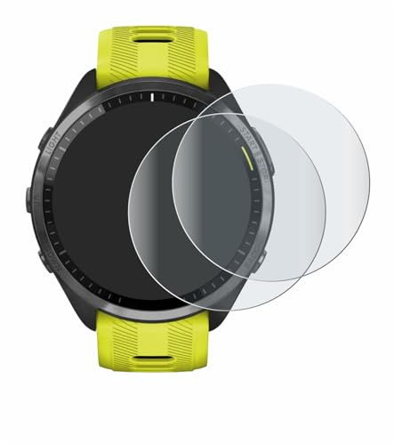 BROTECT Schutzfolie für Garmin Forerunner 965 | 2 Stück Entspiegelnder Displayschutz Made in Germany Matte Full-Screen Folie Full-Cover 3D Curved Anti-Reflexion Montage Kit