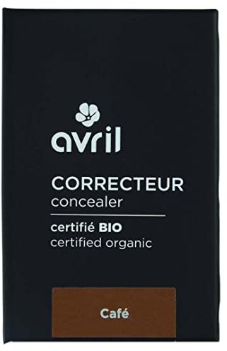 Avril - Correcteur Bio - Texture Crémeuse - Application Doigt ou Pinceau - 100% d'Origine Naturelle - Certifié Bio Ecocert - Fabriqué en Italie - 4g