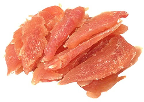 MERSJO Hundeleckerli - 88% Hoher Fleischanteil, Keine Zusatzstoffe, Getreide- und Zuckerfrei, Leckereien für Hunde zur täglichen Ergänzung, Natürliche Kauhilfe, Weiche Hühnerbrust, 500g