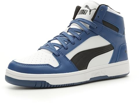 PUMA Mens Rebound Layup Lace Up Sneakers Shoes Casual - White - Size 10 M