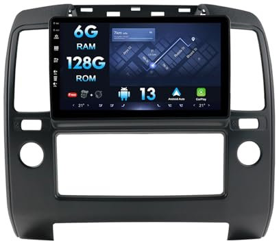 MISONDA 9 Pouces IPS Écran Tactile 6GB + 128GB Android 14 Autoradio stéréo pour Nissan Navara D40 2006-2012 GPS DSP Carplay Gratuite Caméra+MIC RDS WiFi SWC