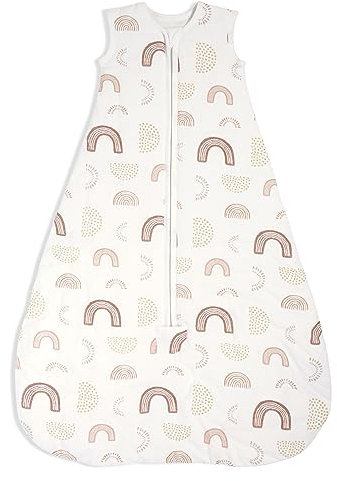 aden + anais Babyschlafsack, 100% Baumwolle, tragbare Einschlagdecke für Mädchen & Jungen, atmungsaktiv & perfekt für den Winter, TOG Bewertung 2.5, Keep Rising 0-6 Monate