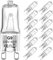 SGEPLED Lampadine Alogene G9 Luce Forno 60W del Forno Resistenti al Calore da 300°C Lampadina Alogene del Forno 230V Bianco Caldo 2700K Dimmerabile Al Calore Per Forno E Microonde, Confezione Da 12