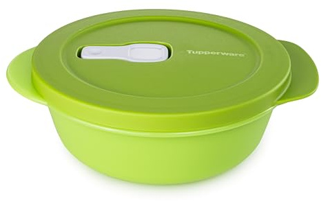 Tupperware MicroTup CrystalWave Pop Plus Fix Micro Micro-ondes 560 ml Vert (avec 1 x graines biologiques)
