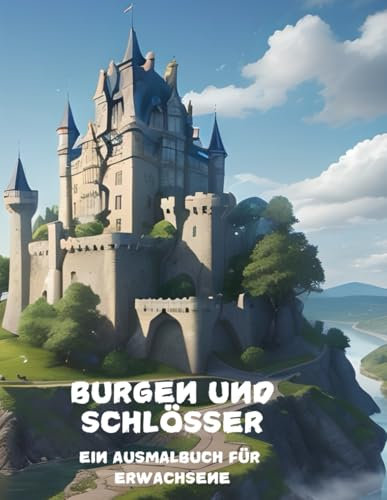 Burgen und Schlösser: Ein Ausmalbuch für Erwachsene