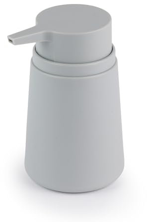 Beldray LA033330UFFAS Antibac Soap Dispenser – Liquid Dispenser With Pump, Refillable Bottle for Hand Wash Soap, Shampoo, Lotion, Conditioner, For Kitchen & Bathroom, Grey