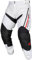 KLIM Pantaloni da moto fuoristrada da uomo Dakar nello stivale, Bianco - Nero, 50