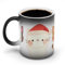 KWQDOZF Medium Ceramic Coffee Mug, Reusable Mug, Customizable Tea Cup with Your Design11.83 OzBest Choice for Holiday Gifts Cute Cats in Christmas Hats Mug