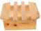 VICASKY Repose-pieds rond ergonomique en bois pour la baignoire Banc repose-pieds polyvalent pour une utilisation