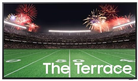 Samsung TV 65 Pulgadas The Terrace 4K Smart TV, TV para Exterior, Quantum Matrix Technology Slim, Pantalla antirreflejos y Resistente al Agua y Polvo