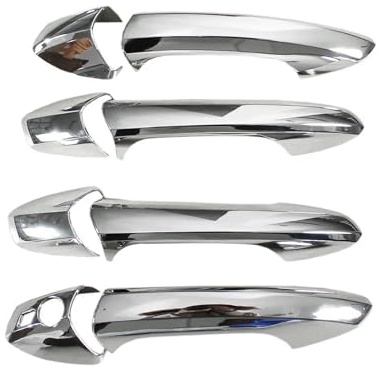 Auto Linkslenker Außentürgriff Für Benz Für BCE Für GLK ML Für CLA W246 W204 W212 X204 W166 W117 Für Links Fahrer Auto Außentür Griff Abdeckungen Trim Chrom Exterieur Auto Türgriff