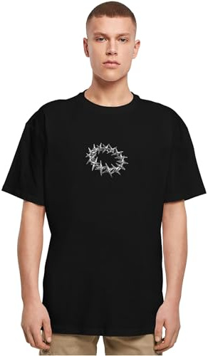 Mister Tee Herren T-Shirt 100% Baumwolle Schwarz M