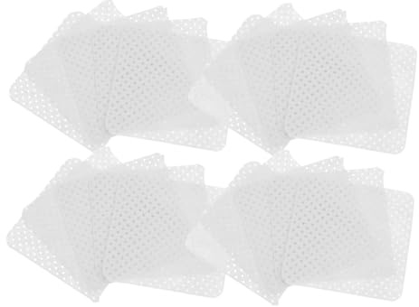 TOPPERFUN Pads 2 Packungen mit 200 Stück Nagellackentferner aus Baumwolle Fusselfreie Nägeltücher für Nagelreinigung und Nagelpflege zu Hause und Salon
