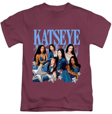 New Spirit Original Katseye, Cool Trendy Novelty pop Tee T-Shirt Funny Unisex T Shirt Top Maroon