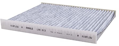 MAHLE LAK 813 Interior Cabin Air Filter - Carbon Activated Pollen Filter - with odor protection - Car