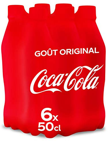 Coca-Cola Goût Original 6x50cl bouteille