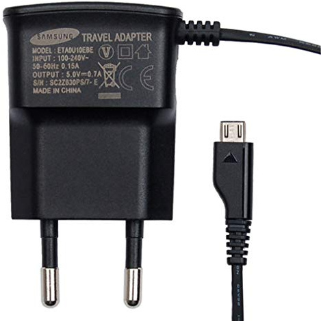 CARICABATTERIA RETE ORIGINALE ETA0U10EBE PER SAMSUNG Galaxy S2 G350 S3 S4 MINI