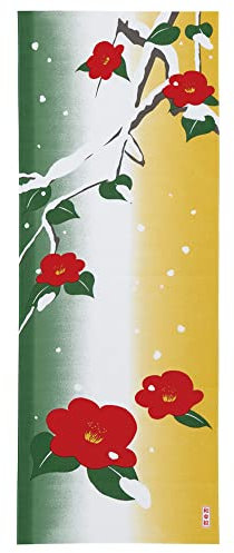 Corazon Japanisches Tenugui Winterkamelie