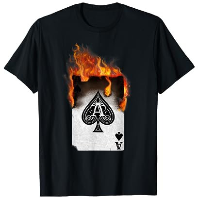 ACE OF Spaten/Poker & Spielkarten T-Shirt T-Shirt