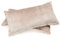 MALIKA Set 2er Kissenbezug Cashmer Touch Fleece Kissenhlle Sofakissen Kopfkissenbezug Kissenbezug Couchkissen, Gre:2X 40x80 cm, Designe:Taupe