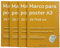 Nacnic - Pack 4 Marcos Clip Transparentes de Vidrio Acrílico sin Bordes | Protección y Expositor de Fotografías, Láminas, Pósters y Decoración para Salón, Dormitorio u Oficina | A3 (29,7x42 cm)