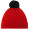 Eisbär Jamie Pompon MÜ Fiery red-schwarz