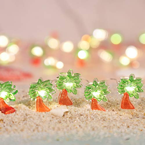 Silverstro Holiday Palm Tree LED Lights 10FT 30LEDs USB & Battery Operated 8 Modes Fairy Lights with Remote - Home Party Wedding Summer Christmas Decor