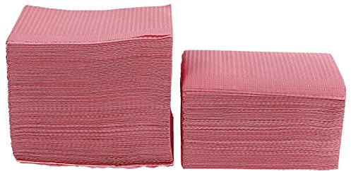 Healifty 125Pcs Disposable Dental Bibs Tattoo Table Covers Clean Pad Bib Tattoo Piercing Waterproof Patient Bibs Tattoo TableCloth Tattoo Sheet