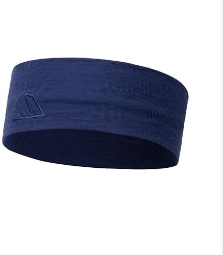 TOM FYFE Premium Merino Stirnband Unisex Marine/One Size | Made in Europe