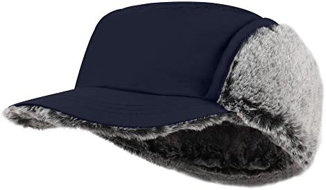 PivotWing Winter Mütze Cap, Flache Baseballkappe Kadettenhut Military Flat Top Baseball Cap Trucker Hut für Männer und Frauen Trucker Hut Army Kappe Wintermütze Marine