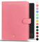 NEORAH A5-Reisetagebuch, Notizbuch, Organizer, Hülle mit Schnappverschluss und Tagebuch – [DOTGRID-Tagebuch im Lieferumfang enthalten] – Büro-Tagebuch, Notizbuch, Planer, Halter – veganes Leder |