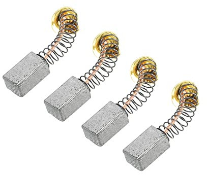 PATIKIL Carbón Cepillos 14x7.5x6.5mm para Eléctricos Motores Eléctrica Herramienta Angular Amoladora Mesa Sierra Repuesto Pieza Reparación, 4 Paquete